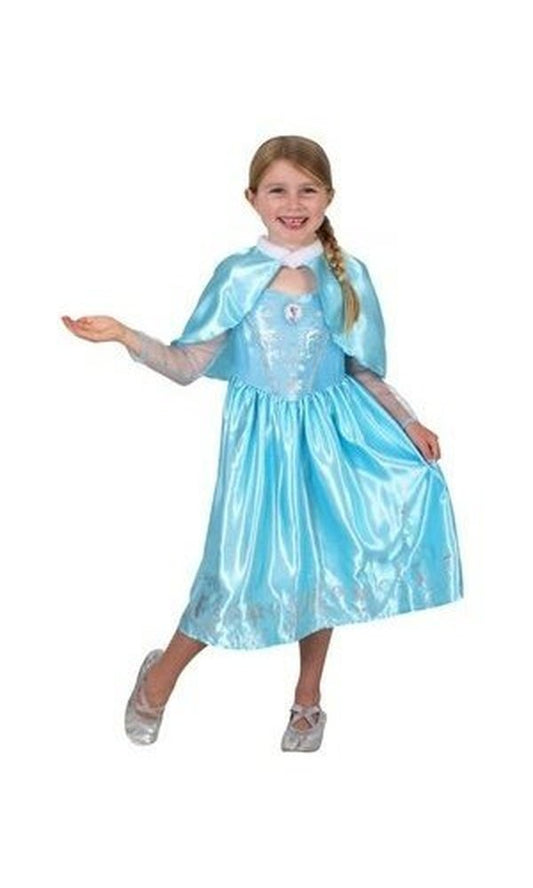 ELSA DELUXE WINTER CLOAK COSTUME CHILD