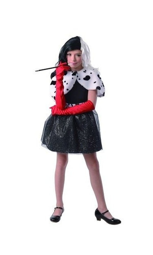 EVIL DALMATION GIRL COSTUME