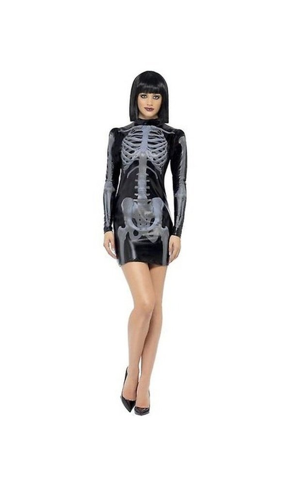 Fever Miss Whiplash Skeleton Costume
