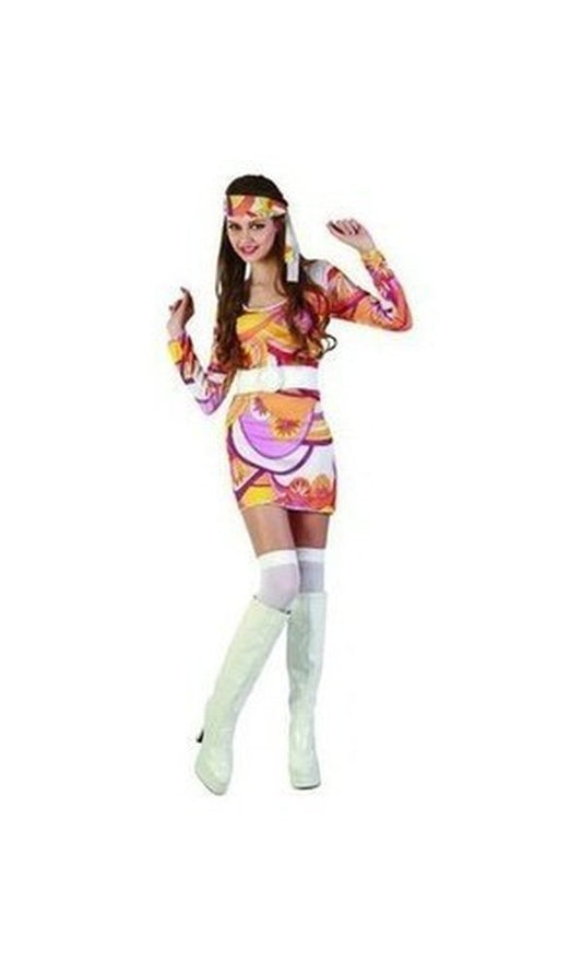 Flower Power Orange Costume
