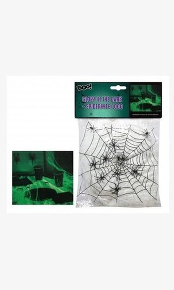 GND spiderweb with 8 spiders 100g