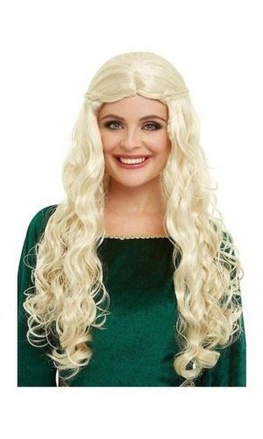 Game Of Thrones Wig Medieval Queen Blonde