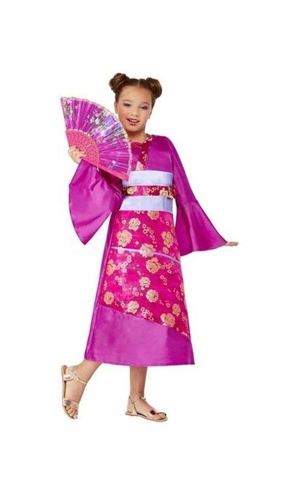 Geisha Costume, Purple,