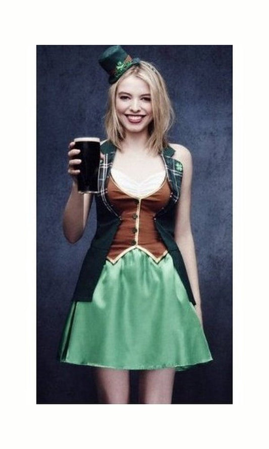 Green Oktoberfest Dress Costume