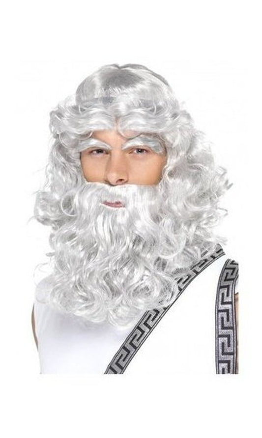 Grey Zeus Wig