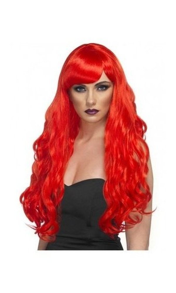 Long Red Desire Wig