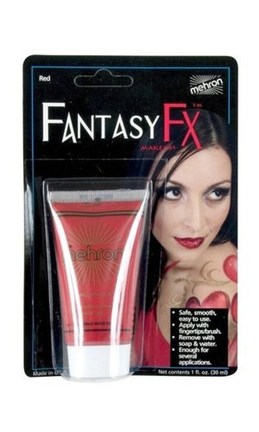 MEHRON Fantasy FX Make Up 30ml Red Face paint