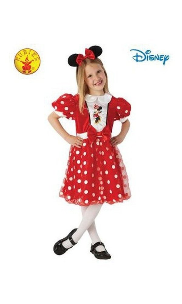 MINNIE MOUSE RED COSTUME GLITZ, CHILD