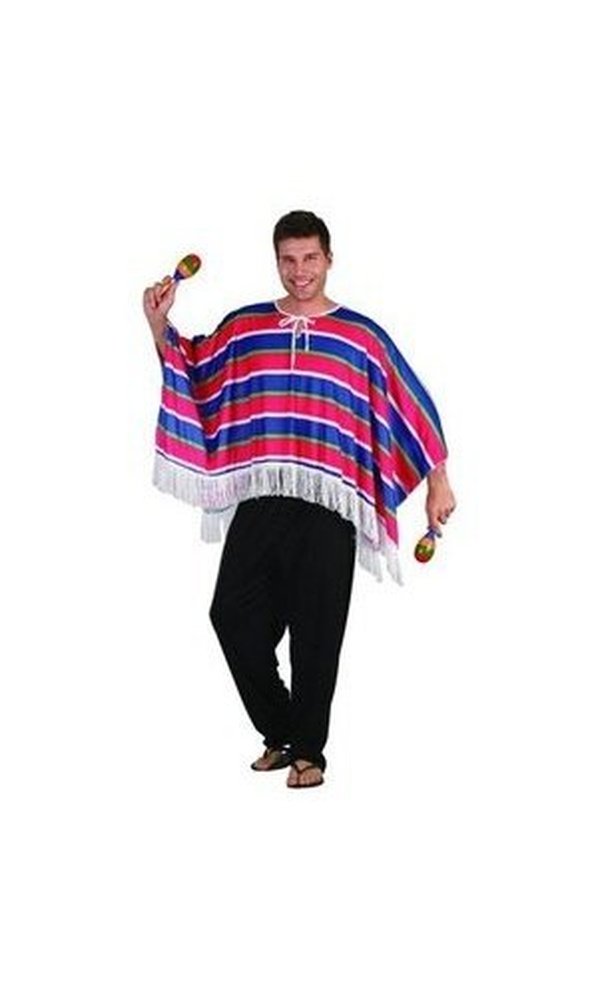 Mexican Poncho Costume