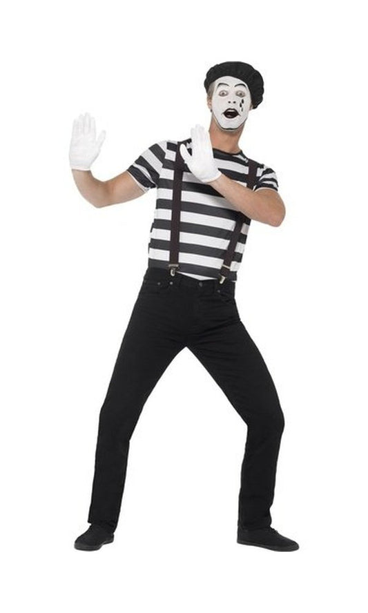 Mime Artist Costume