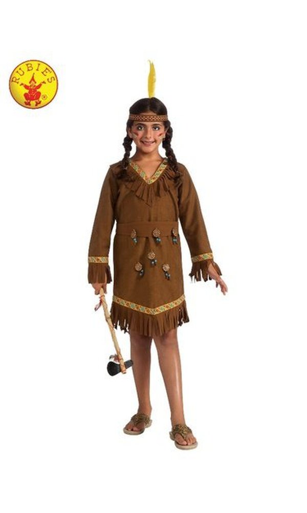 NATIVE AMERICAN GIRL INDIAN COSTUME, CHILD