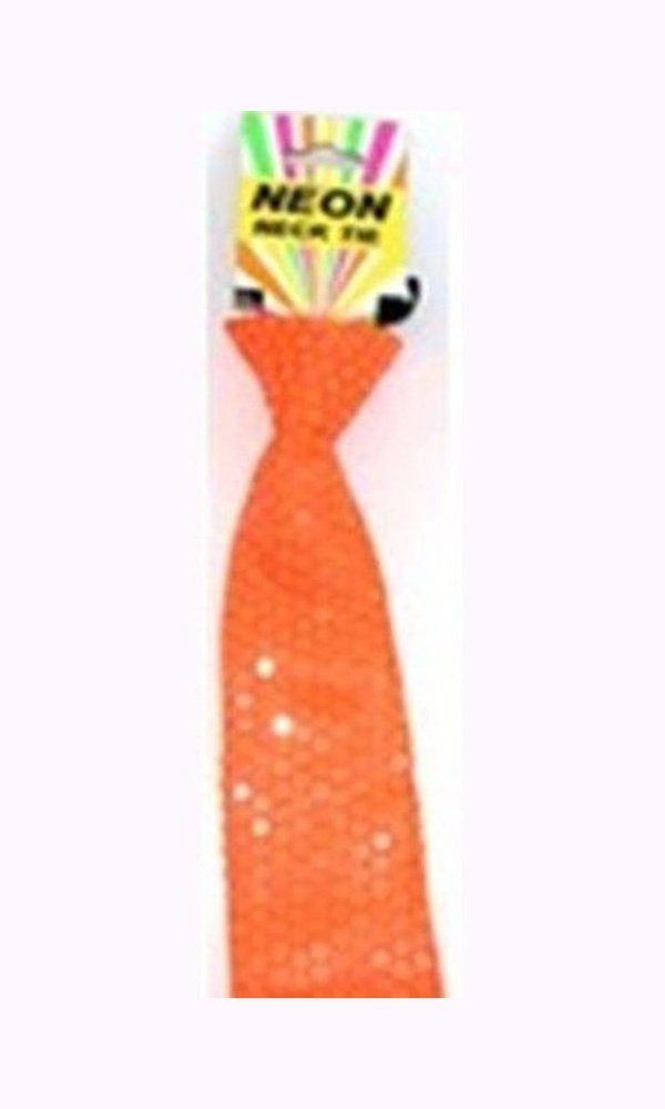 NEON ORANGE TIE