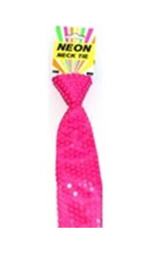 NEON PINK TIE