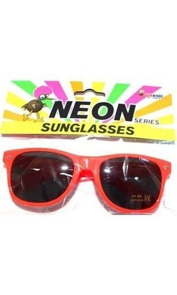 Neon Sunglasses Orange