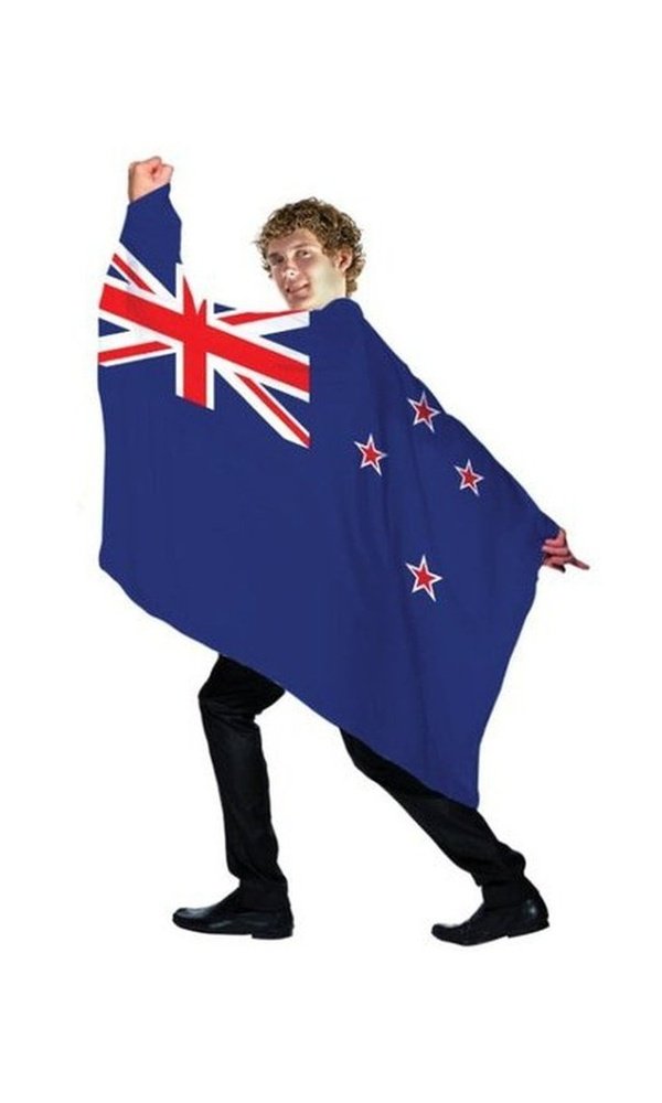 New Zealand Flag Cape 150cm x 90cms