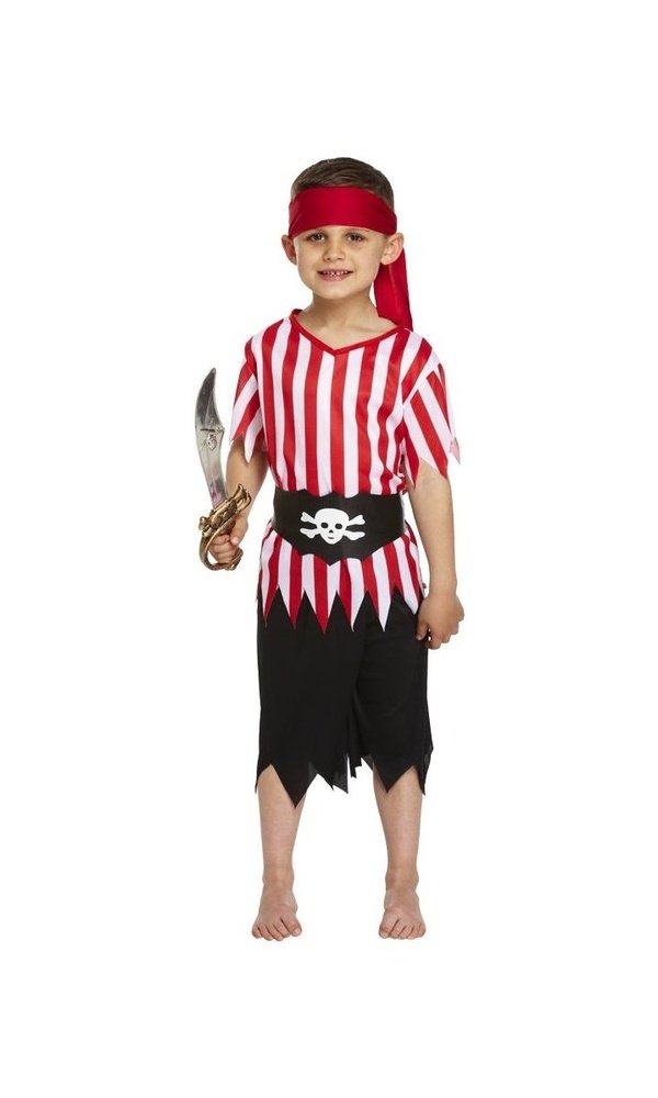 Pirate Boy Costume Striped