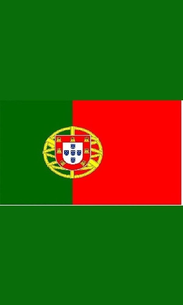 PORTUGAL FLAG 90CMS X 150CMS