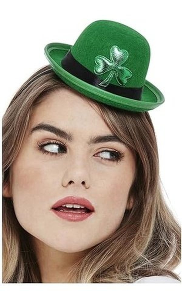 Paddy's Day Mini Bowler Hat