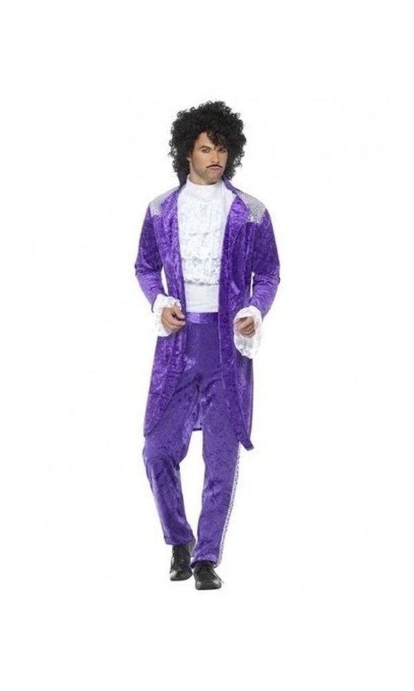 Prince Purple Musician Costume
