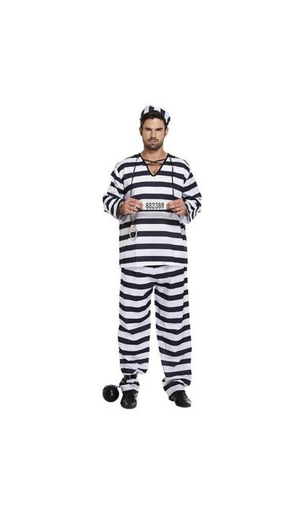 Prisoner Costume Long Sleeve