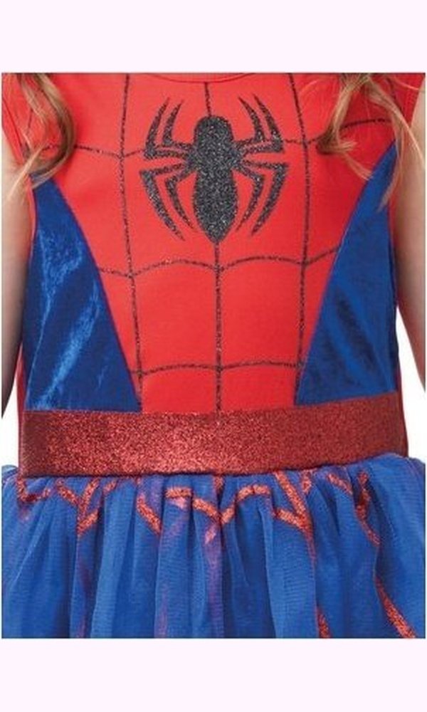 SPIDER-GIRL DELUXE TUTU COSTUME - SIZE 7-8 YRS - image 3 (3)