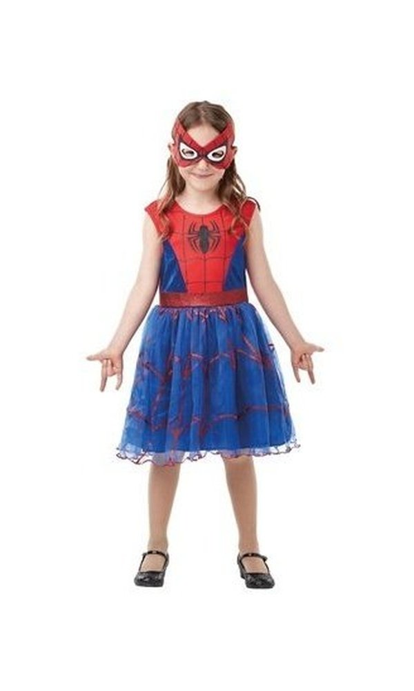 SPIDER-GIRL DELUXE TUTU COSTUME - SIZE 7-8 YRS