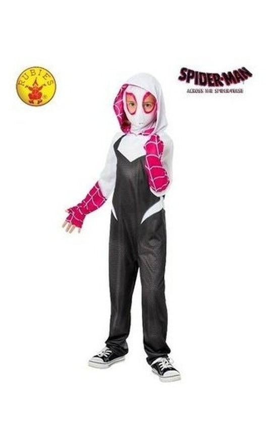 SPIDER GWEN SPIDER-VERSE DELUXE COSTUME, CHILD