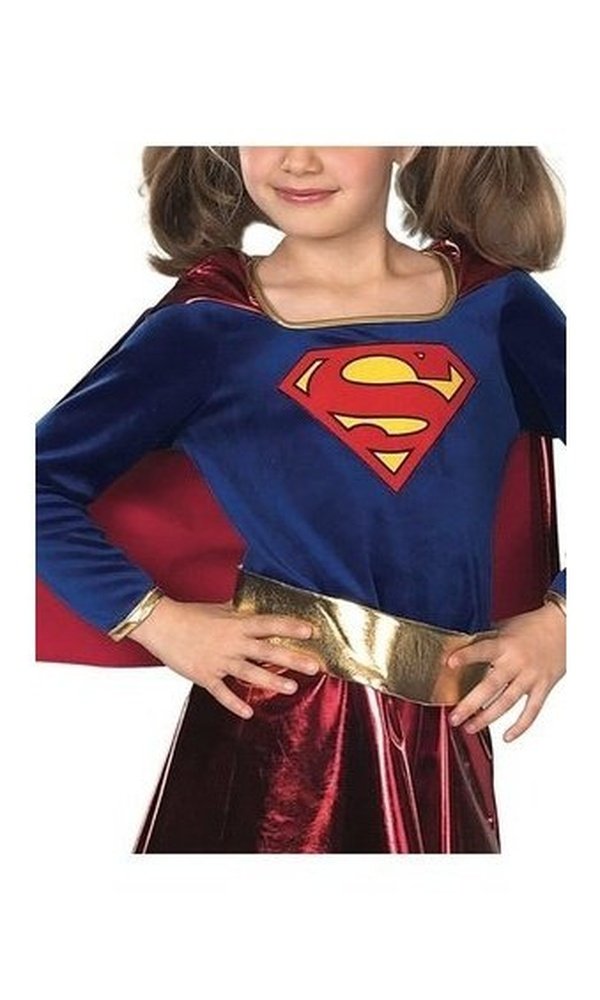 SUPERGIRL DELUXE CHILD - SIZE S