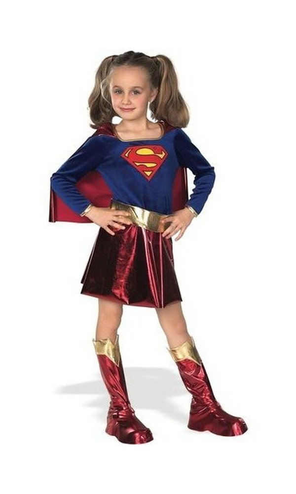 SUPERGIRL DELUXE CHILD - SIZE S