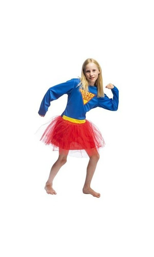 SUPER HERO DRESS COSTUME CHILD