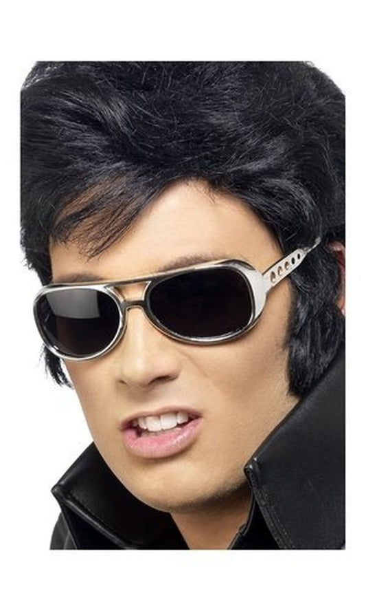 Silver Elvis Shades