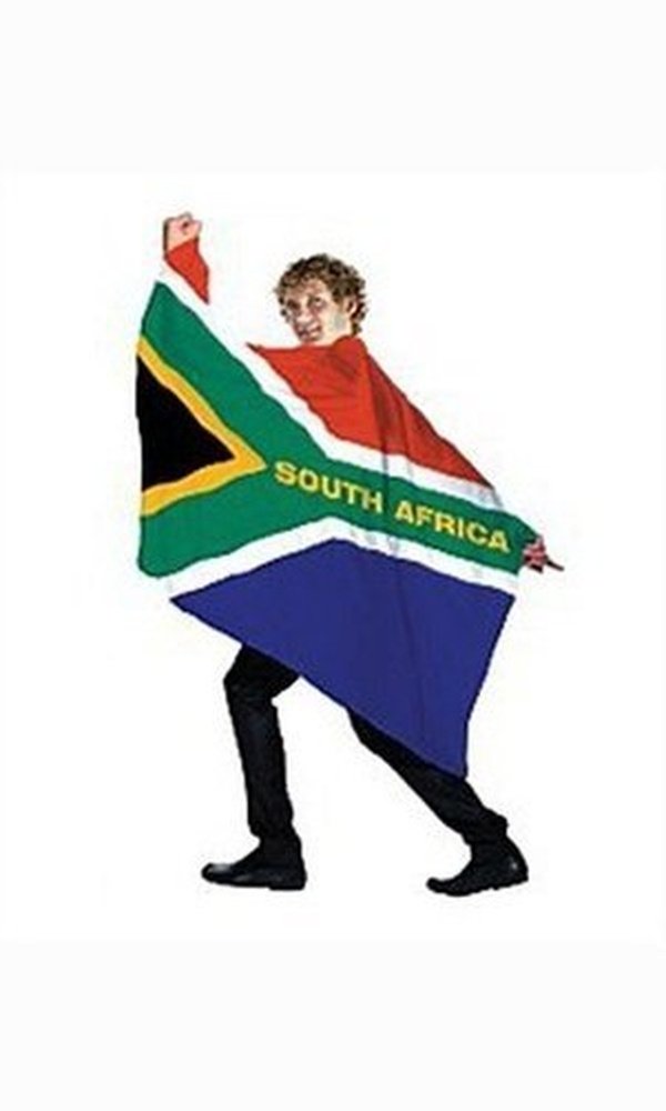 South Africa Flag Cape 150cm x 90cm