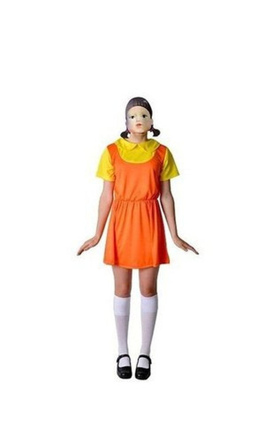 Squid Game Traffic Light Girl Costume