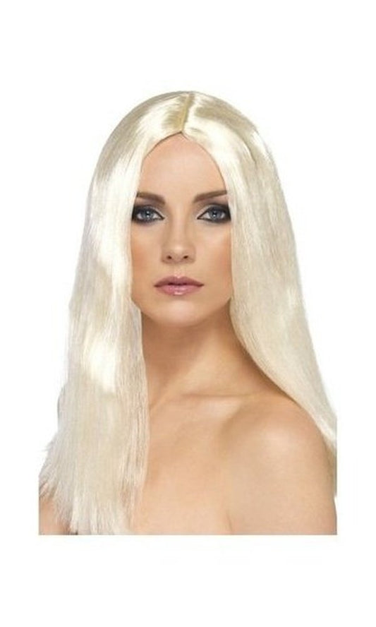 Star Style Wig, Blonde, 44cm