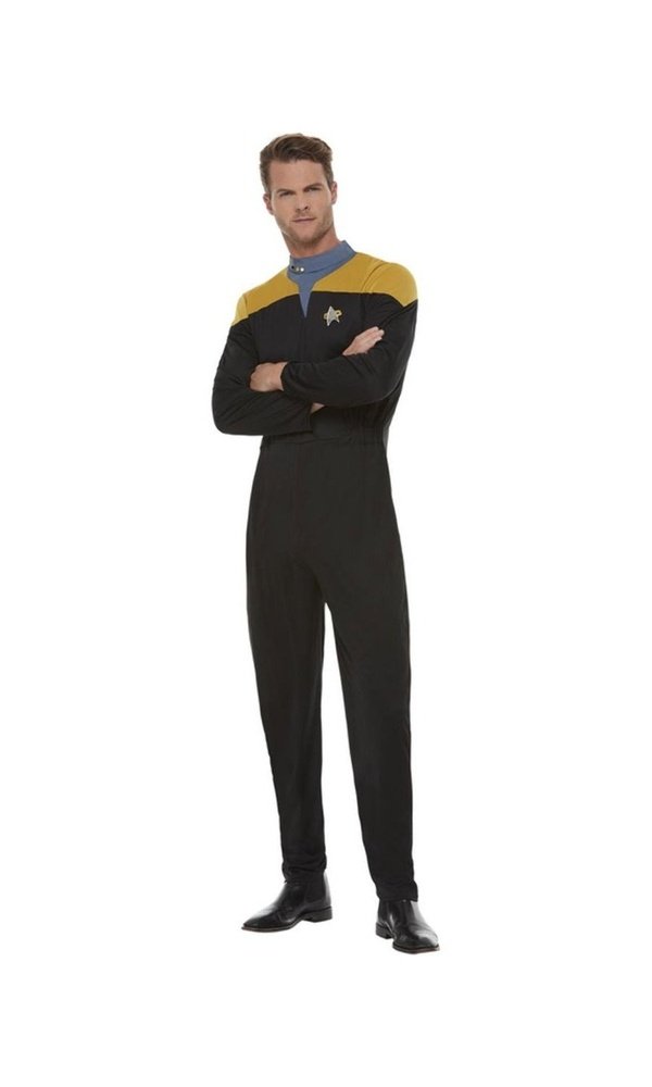 Star Trek, Voyager Operations Uniform, Gold & Black Costume