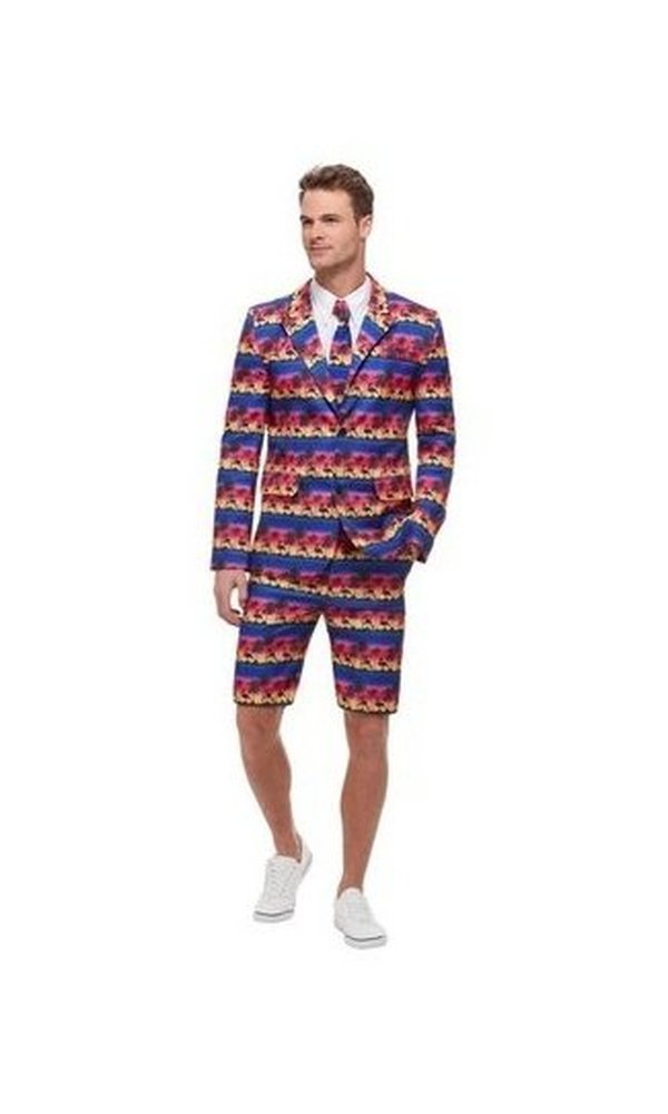 Sunset Flamingo Stand out Suit