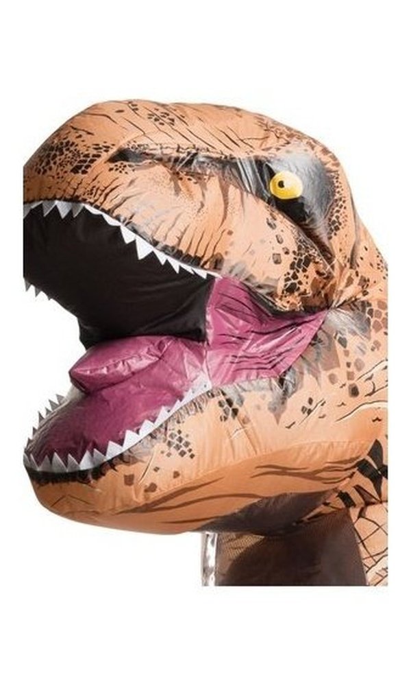 T-REX INFLATABLE COSTUME - SIZE PLUS - image 2 (2)