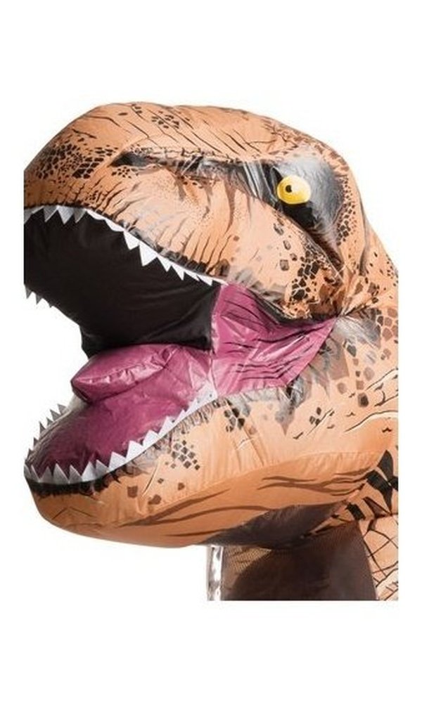 T-REX INFLATABLE PLUS SIZE COSTUME ADULT