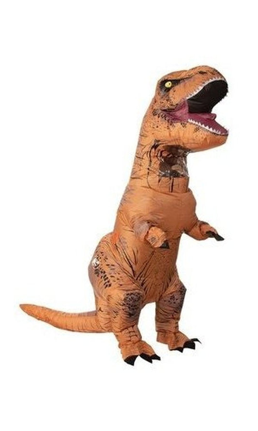 T-REX INFLATABLE PLUS SIZE COSTUME ADULT