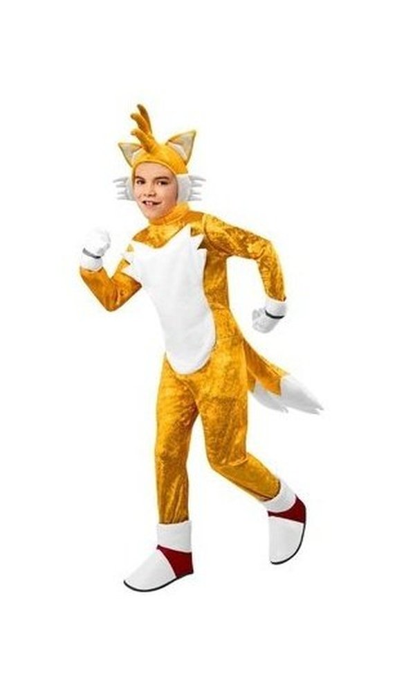 TAILS 'SONIC THE HEDGEHOG' DELUXE COSTUME 5-7 YRS