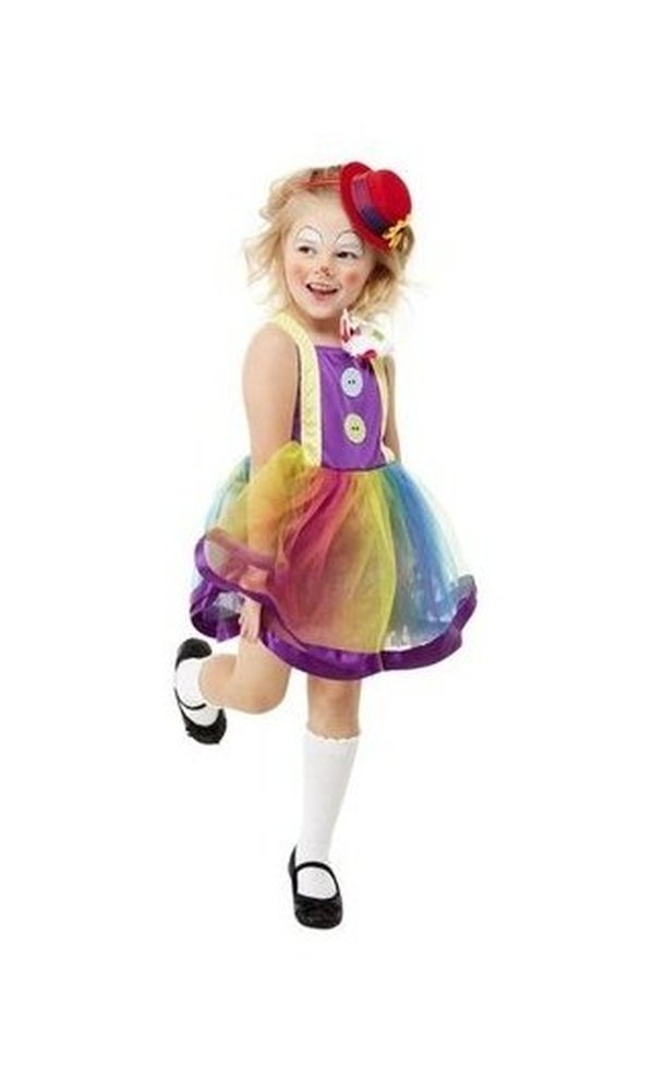 Toddler Clown Costume, Purple