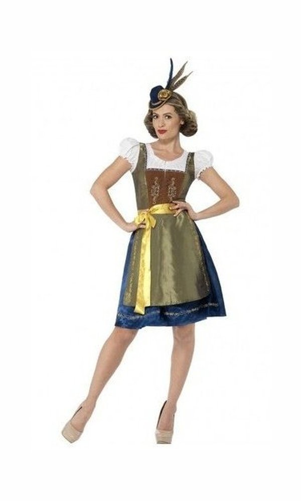 Traditional Deluxe Heidi Bavarian Costume | PartyCostumes NZ – Party ...
