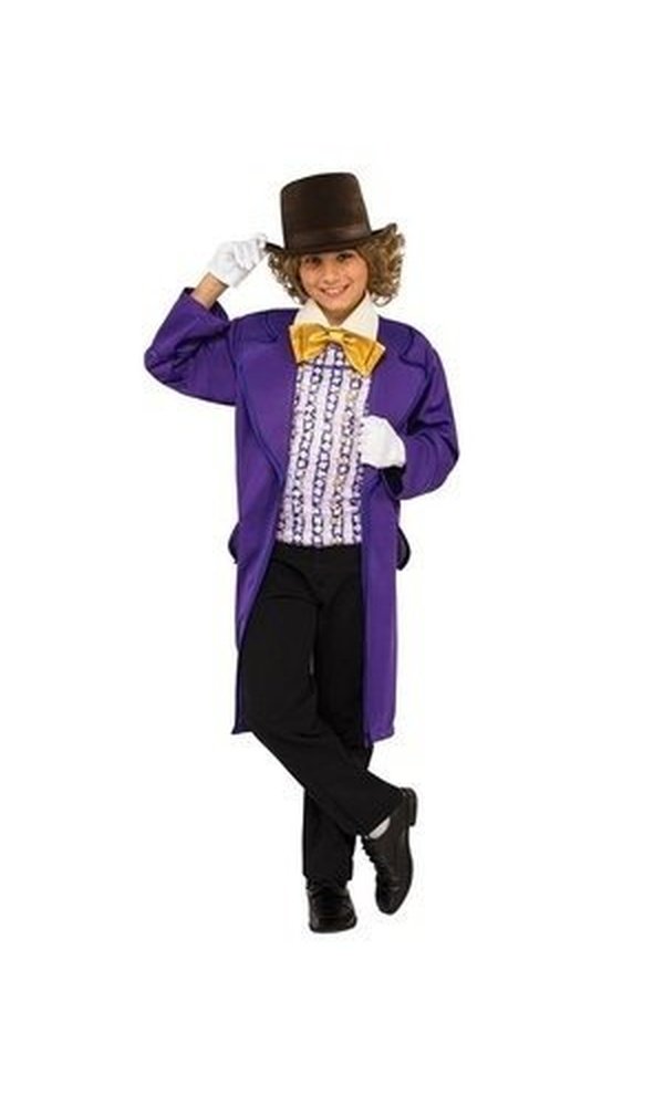 WILLY WONKA DELUXE COSTUME - SIZE S